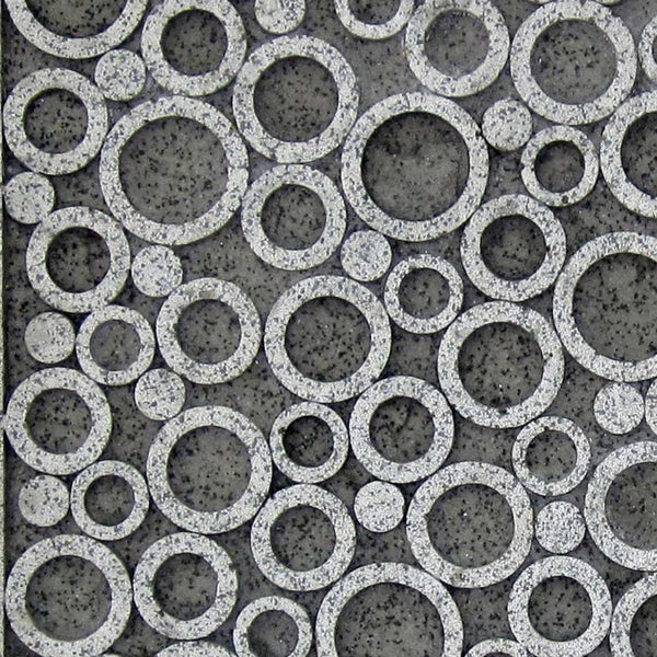 Homeroots 17" X 17" X 2" Brown Sandstone Square Bubble Design - Wall Decor  Sandstone 274757