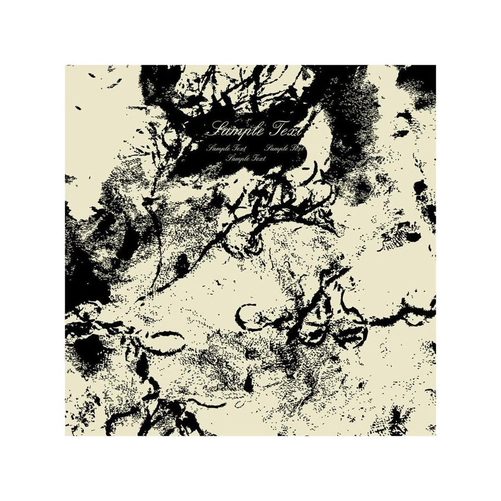 HomeRoots Beige Canvas Abstract Fractal Wall Art – Modern 48x48 Unframed Print for Stylish Home Decor 274783