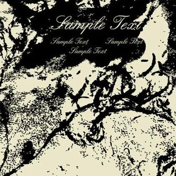 Homeroots Beige And Black Canvas Unframed Print Wall Art  Cotton Canvas 274783