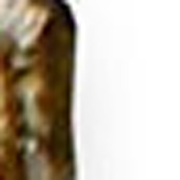 HomeRoots 24" Modern Raw Wood Look Square Wall Art - Sculptural Decor for Contemporary Spaces and Offices Silver 274792
