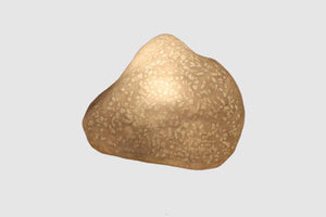 Homeroots 1 X 12 X 10 Sandstone Glass Pieces Polished Stone With Outdoor Light  Sandstone 274812