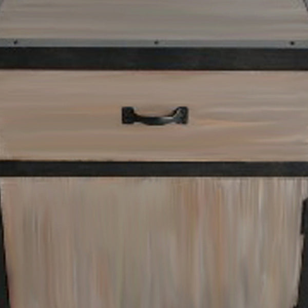 Homeroots 20" Brown Solid Wood End Table With Drawer   274821