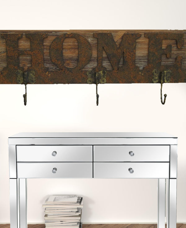 Homeroots 20" X 23" X 5" Brown Wooden  Plaque  Wood 274828