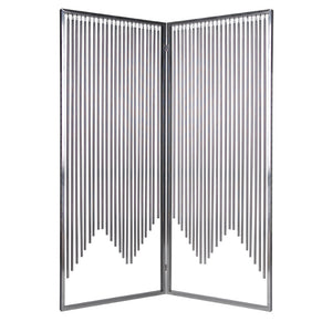 Homeroots 55" X 71" Silver Metal  Screen  Metal 274895