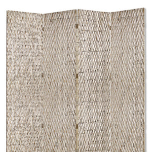 Homeroots 84" X 84" Silver Wood  Screen Silver Wood 274901