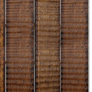 Homeroots 84" X 84" Brown Wood  Screen  Wood 274907