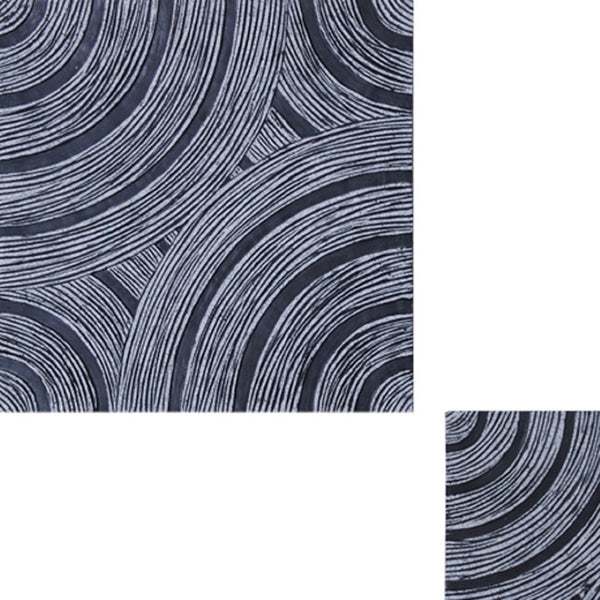 HomeRoots 17" Gray Sandstone Concave Square Wall Decor - Modern Minimalist Art for Living Spaces & Offices 274924