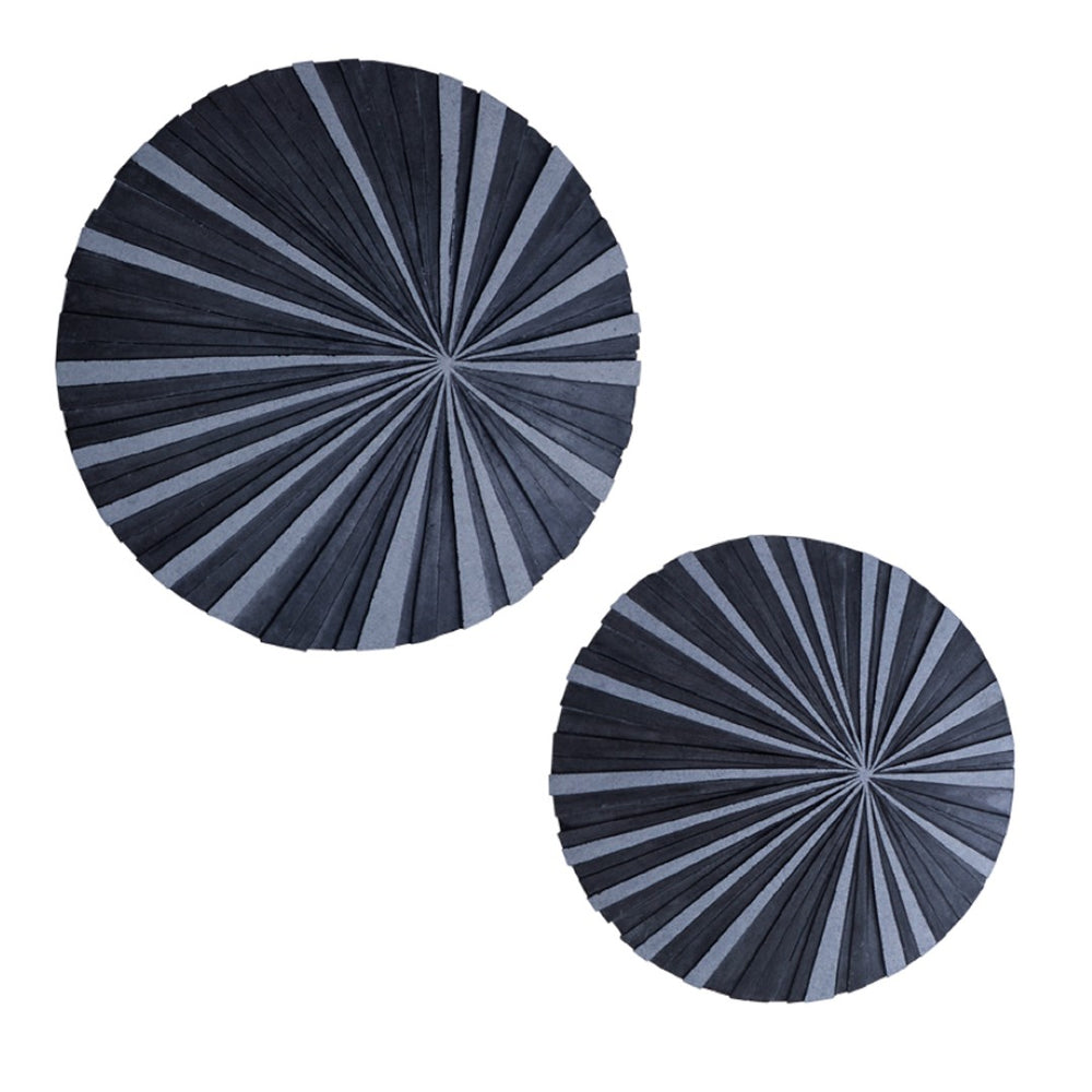 HomeRoots 19" Gray Sandstone Wall Decor – Contemporary Minimalist Art Piece for Stylish Home Interiors 274928