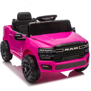 English Elm Licensed Dodge Ram 3500 12v Kids Ride on Truck with Parental Remote and Rear Suspension W1578P346251