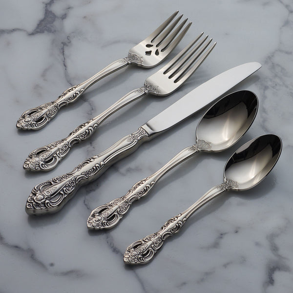 Lenox Michelangelo Baroque Scroll 18/10 Stainless Steel Mirror Polish Fork Formal Dining Dinner Fork 2765FPLA
