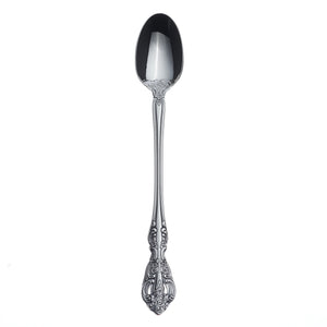Lenox Michelangelo Baroque Scroll Mirror Polish 18/10 Stainless Steel Flatware Spoon Collection Tall Drink Spoon 2765SITA