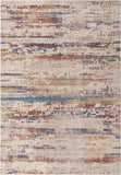 Unique Loom Deepa Beatriz Machine Made Abstract Rug Multi, Beige/Blue/Gray/Ivory/Navy Blue/Red 6' 1" x 8' 10"