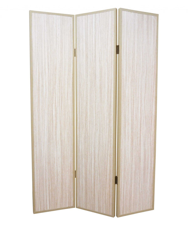 Homeroots 47 X 71 Beige Wood  Screen  Wood 277084