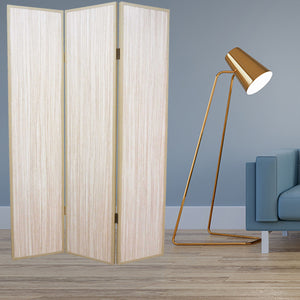 Homeroots 47 X 71 Beige Wood  Screen  Wood 277084
