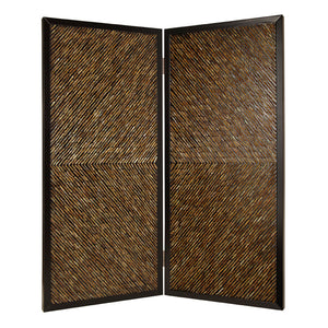 Homeroots 63" X 84" Multi Color Wood  Screen  Wood 277095