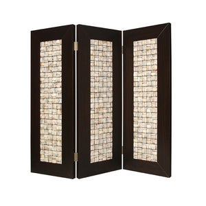 Homeroots 71" X 84" Brown Wood  Screen  Wood 277097