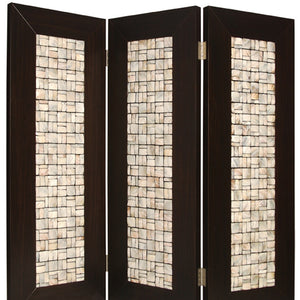 Homeroots 71" X 84" Brown Wood  Screen  Wood 277097