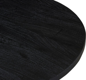 Spherical Black Coffee Table 277Black-CT Meridian Furniture