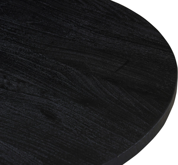 Spherical Black Coffee Table 277Black-CT Meridian Furniture