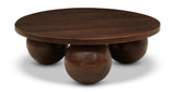 Spherical Brown Coffee Table 277Brown-CT Meridian Furniture