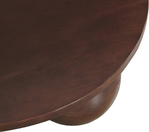 Spherical Brown Coffee Table 277Brown-CT Meridian Furniture