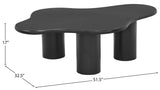 Romaine Black Coffee Table 278Black-CT Meridian Furniture