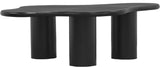 Romaine Black Coffee Table 278Black-CT Meridian Furniture