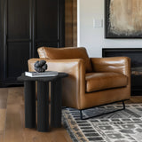 Romaine Black End Table 278Black-ET Meridian Furniture