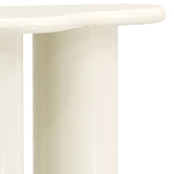 Romaine Cream End Table 278Cream-ET Meridian Furniture