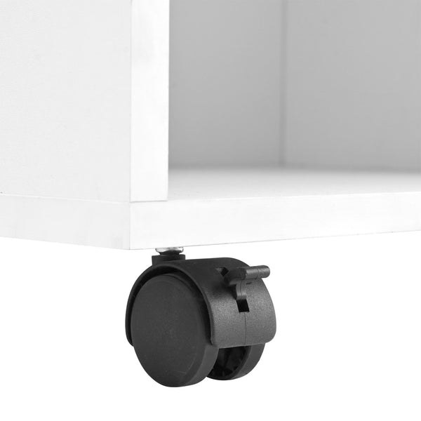 English Elm On-Trend Farmhouse 4-In-1 Hall Tree With Movable Bench, 7 Hooks, Shoe Storage & Barn Doors, White N721P205788K-GIGA