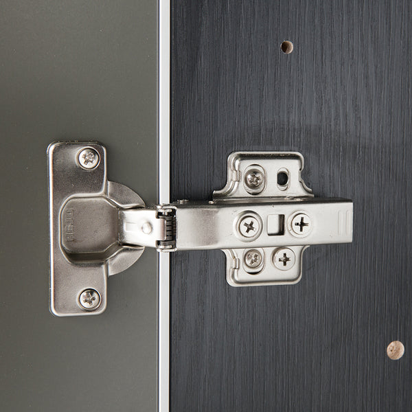 English Elm Astro Series Wall-Mounted Metal Storage Cabinet - Sleek, Durable, Soft-Closing, Ideal For Modern Spaces B040P285916