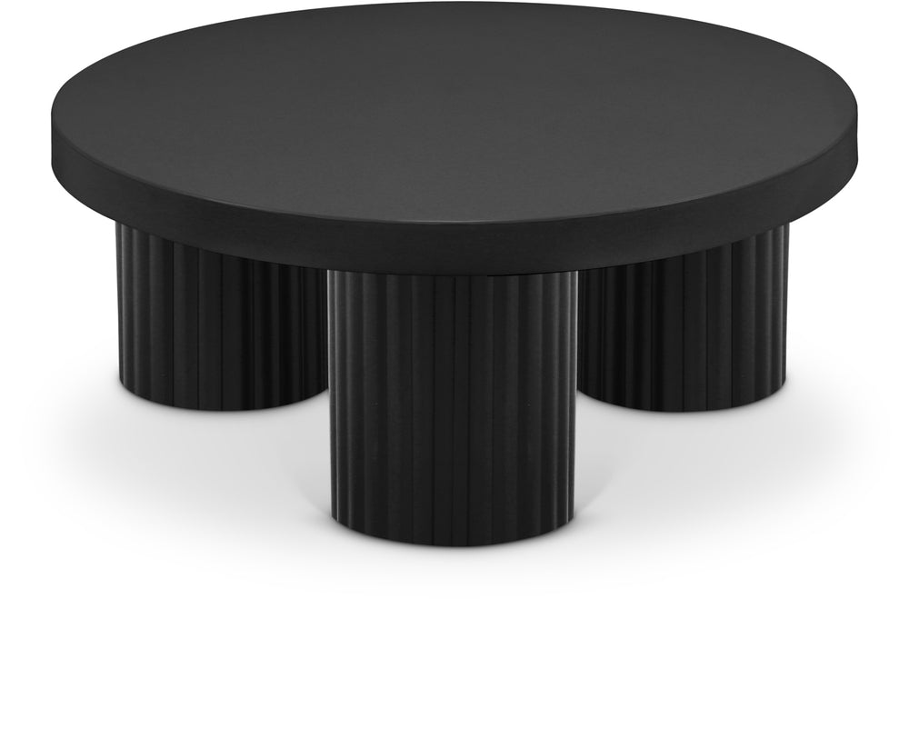 Rhodes Black Coffee Table 279Black-CT Meridian Furniture