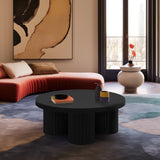 Rhodes Black Coffee Table 279Black-CT Meridian Furniture