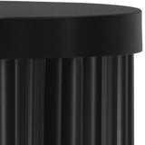 Rhodes Black End Table 279Black-ET Meridian Furniture