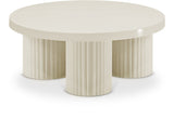 Rhodes Cream Coffee Table 279Cream-CT Meridian Furniture