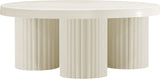 Rhodes Cream Coffee Table 279Cream-CT Meridian Furniture