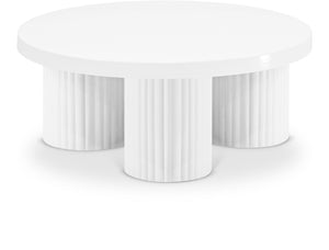 Rhodes White Coffee Table 279White-CT Meridian Furniture