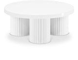 Rhodes White Coffee Table 279White-CT Meridian Furniture