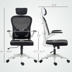 English Elm Office Chair Retro Low Back Microfiber Seating with Tilt and Pneumatic Height Adjust T3971P407979