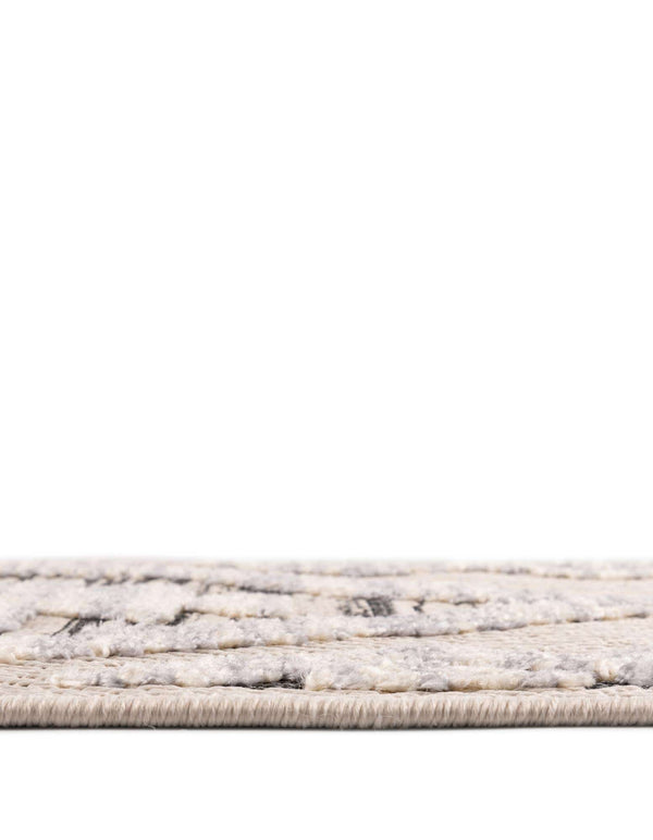 Unique Loom Arlo Kai Machine Made Tribal Rug Sandy Beige, Gray/Beige 9' 10" x 9' 10"