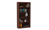 Manhattan Comfort Olinda Mid-Century Modern Bookcase Nut Brown 27AMC164