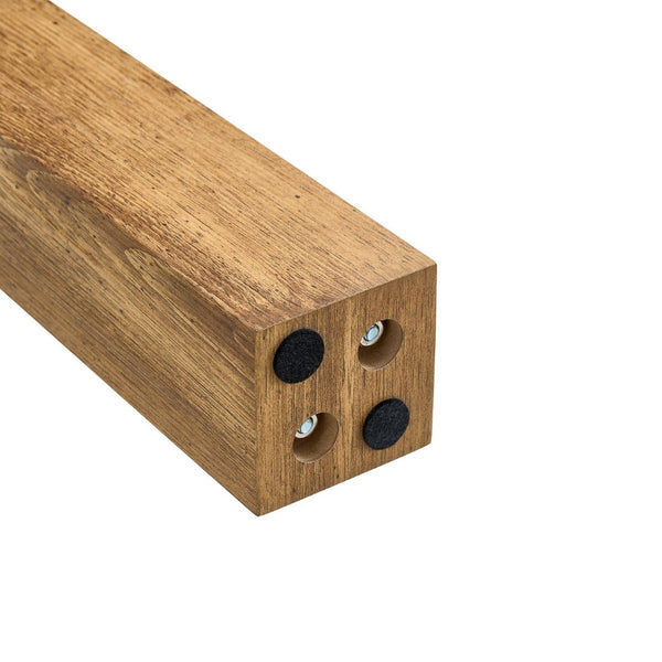 English Elm Table And Chair Set - Modern 49.6" Tempered Glass Dining Table With 4 Comfortable Black Linen Chairs W1151S03515-GIGA