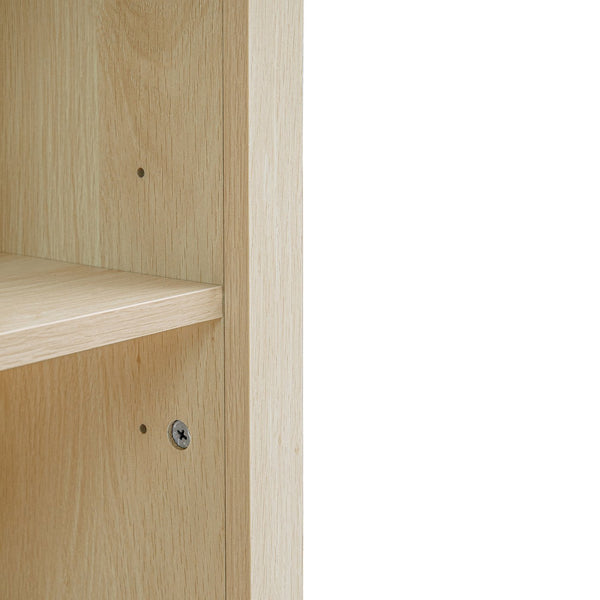 English Elm Arched Modern Farmhouse Storage Cabinet With Adjustable Shelves For Kitchen, Living Room & More W688P278910