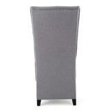 Christopher Knight Home® - Noble House - Callie Light Grey Fabric Dining Chair