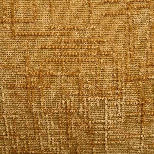 English Elm Modern chenille 2-seater sofa with LED lighting, USB charging, storage pocket, sturdy wood legs Mustard yellow W395P318542