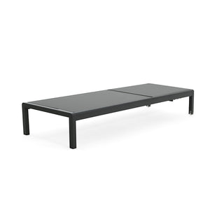 English Elm Christopher Knight Home® - CAPE Coral KD Chaise Lounge Set of 2 - Breathable Mesh, Rust-Resistant Aluminum, 4-Position Recline, Wheels N779P180399B