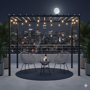 English Elm 3-piece Acapulco Outdoor Bistro Set Hand Woven Pe Rattan Chairs Tempered Glass Table Gray B082P455187