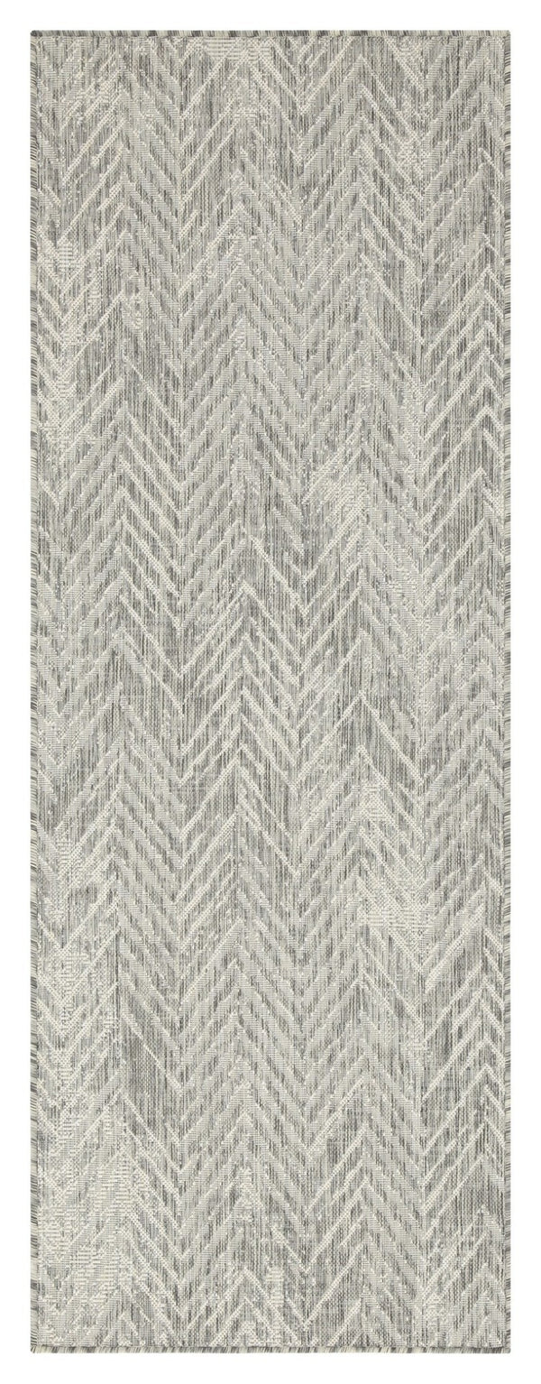 English Elm Sunshine Silver 5'3" X 7'3" Indoor/Outdoor Area Rug - Durable, Stylish & Perfect For High-Traffic Spaces B186P198887-GIGA