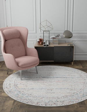 Unique Loom Aramis Tal Machine Made Tribal Rug Multi, Black/Blue/Orange/Rust Red/Ivory 10' 0" x 10' 0"