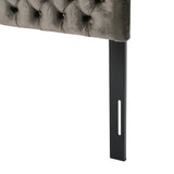 Christopher Knight Home® - Noble House - Jezebel Glam Full/Queen Tufted Velvet Headboard